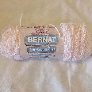1 Skein Bernat Baby Coordinates Pompadour Baby Pink Yarn DK 404 yds #420 Discon